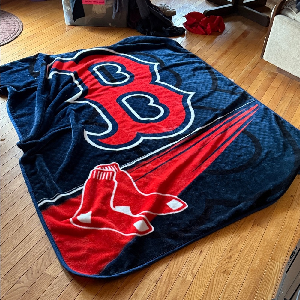 Northwest Blue and Red MLB Blanket